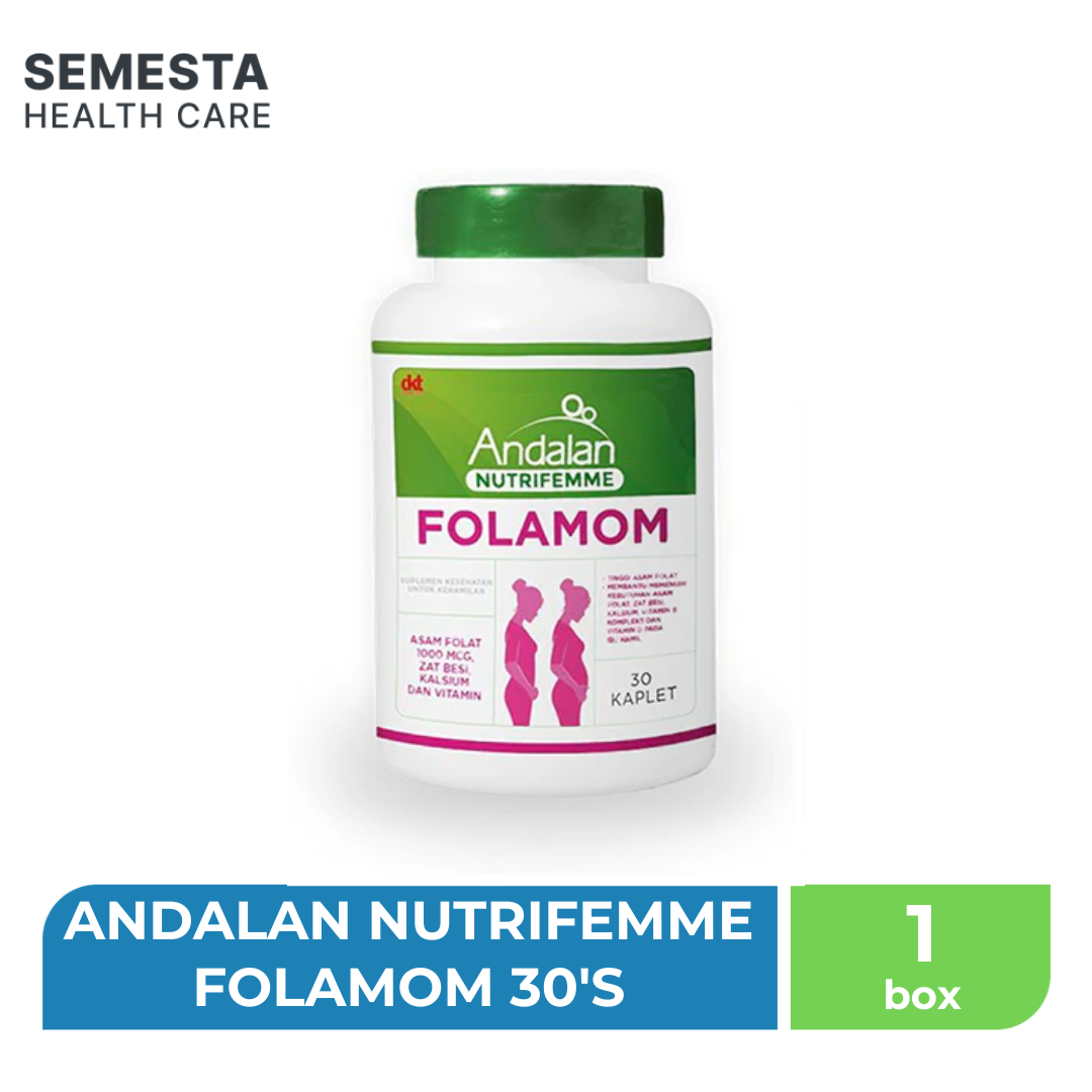 ANDALAN NUTRIFEMME FOLAMOM 30'S