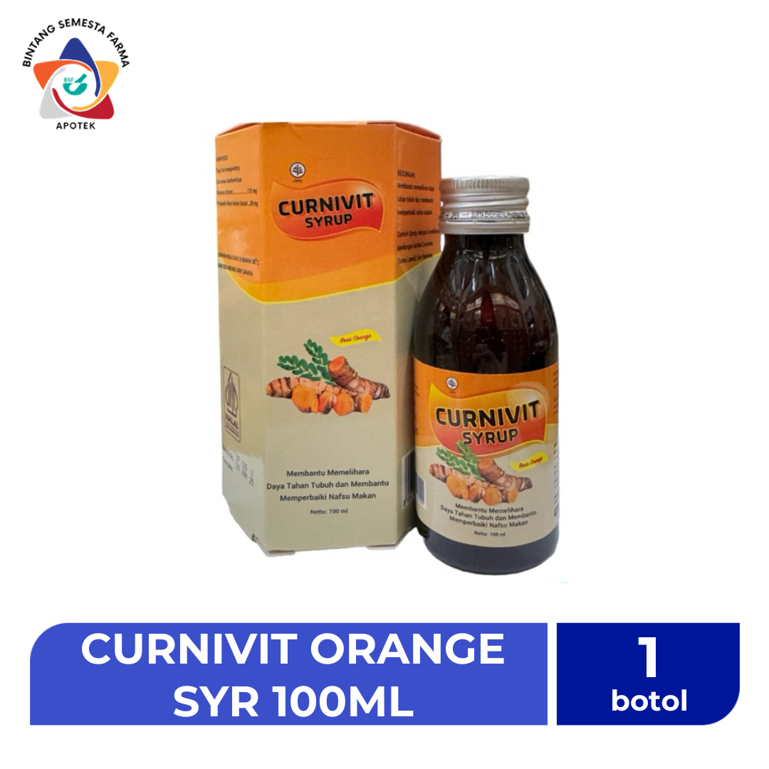 CURNIVIT ORANGE SYR 100ML