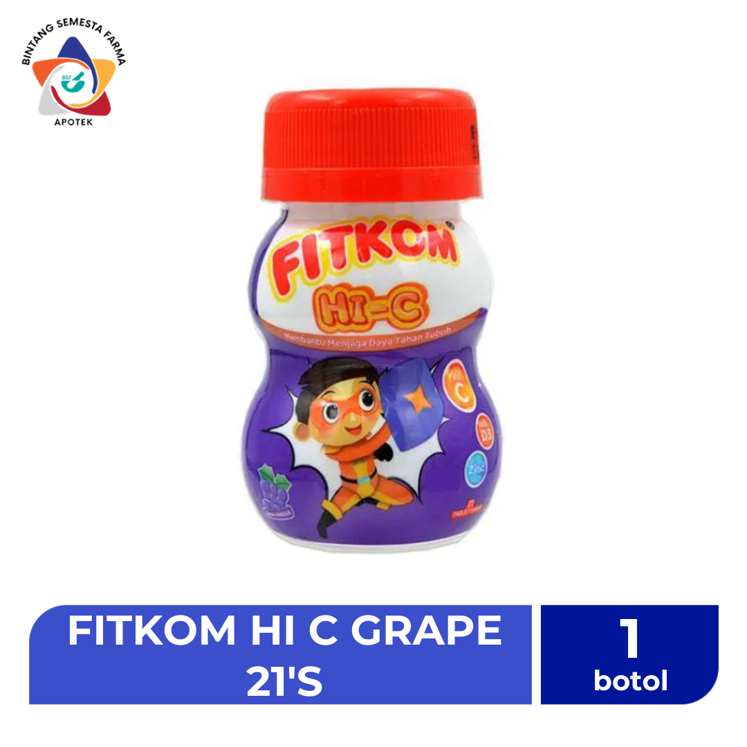 FITKOM HI C GRAPE 21'S