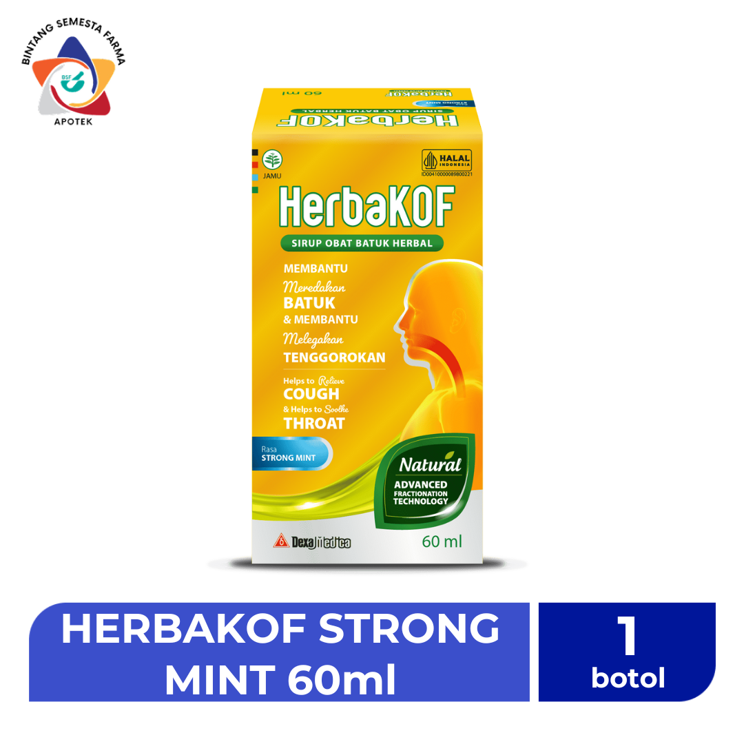 HERBAKOF STRONG MINT 60ml
