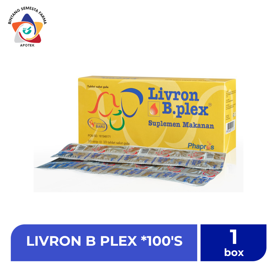 LIVRON B PLEX *100'S