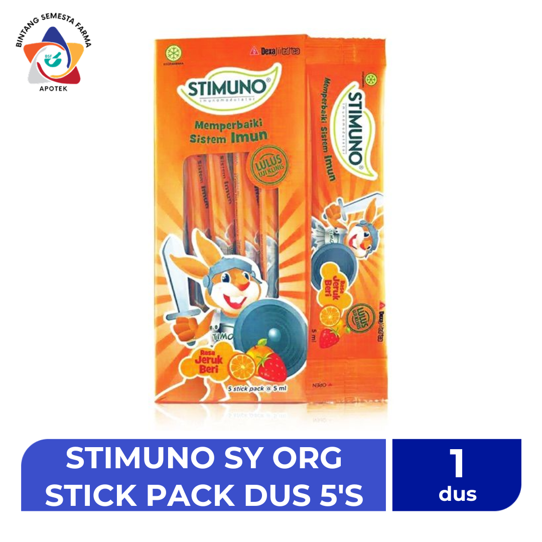 STIMUNO SY ORG STICK PACK DUS 5'S