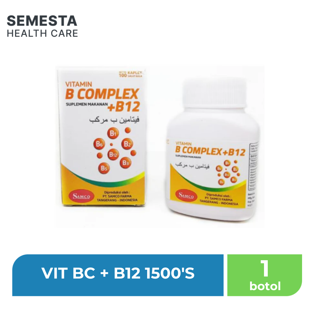 VIT BC + B12 1500'S