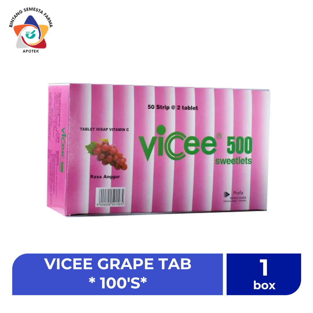 VICEE GRAPE TAB * 100'S*