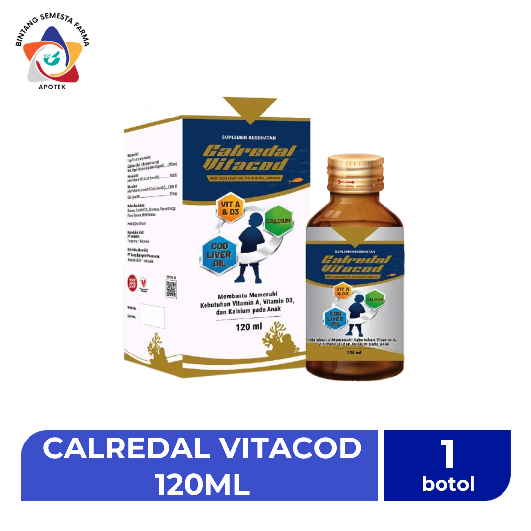 CALREDAL VITACOD 120ML