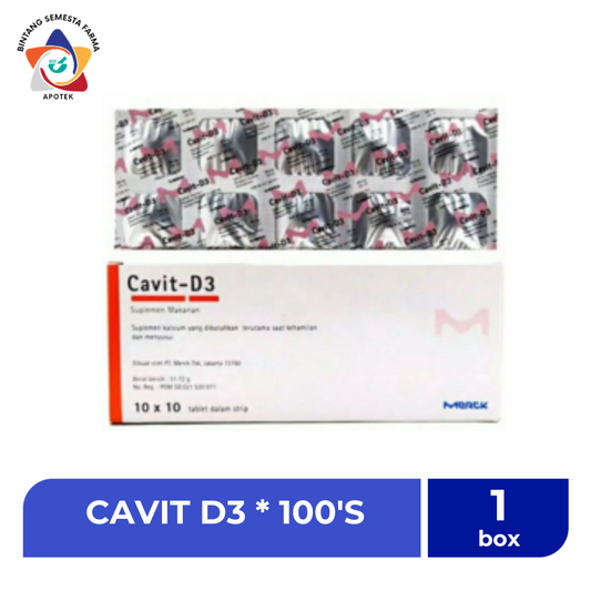 CAVIT D3 * 100'S