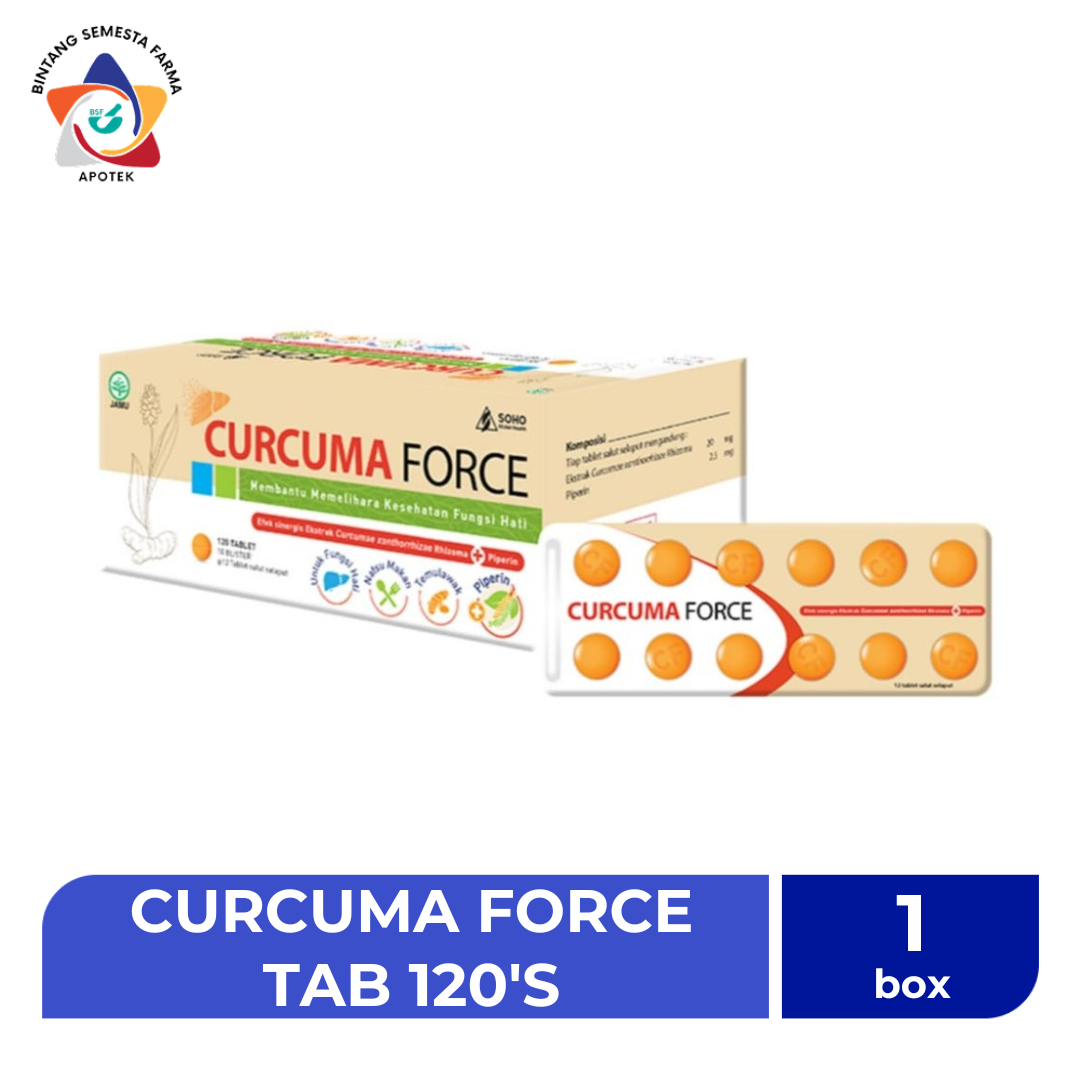 CURCUMA FORCE TAB 120'S