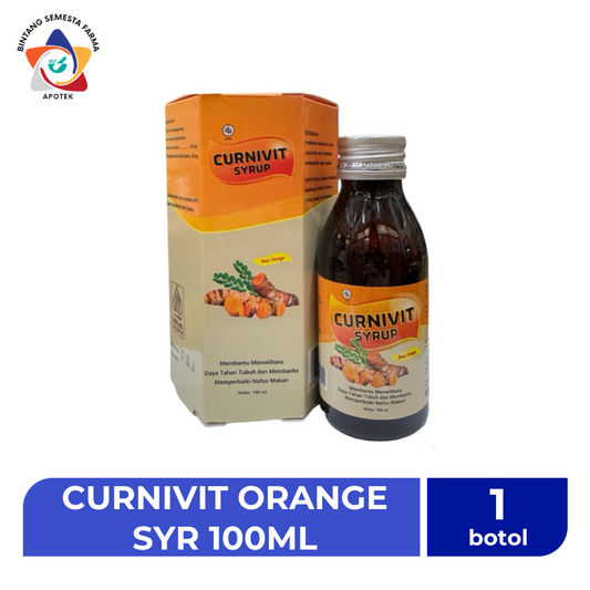 CURNIVIT ORANGE SYR 100ML