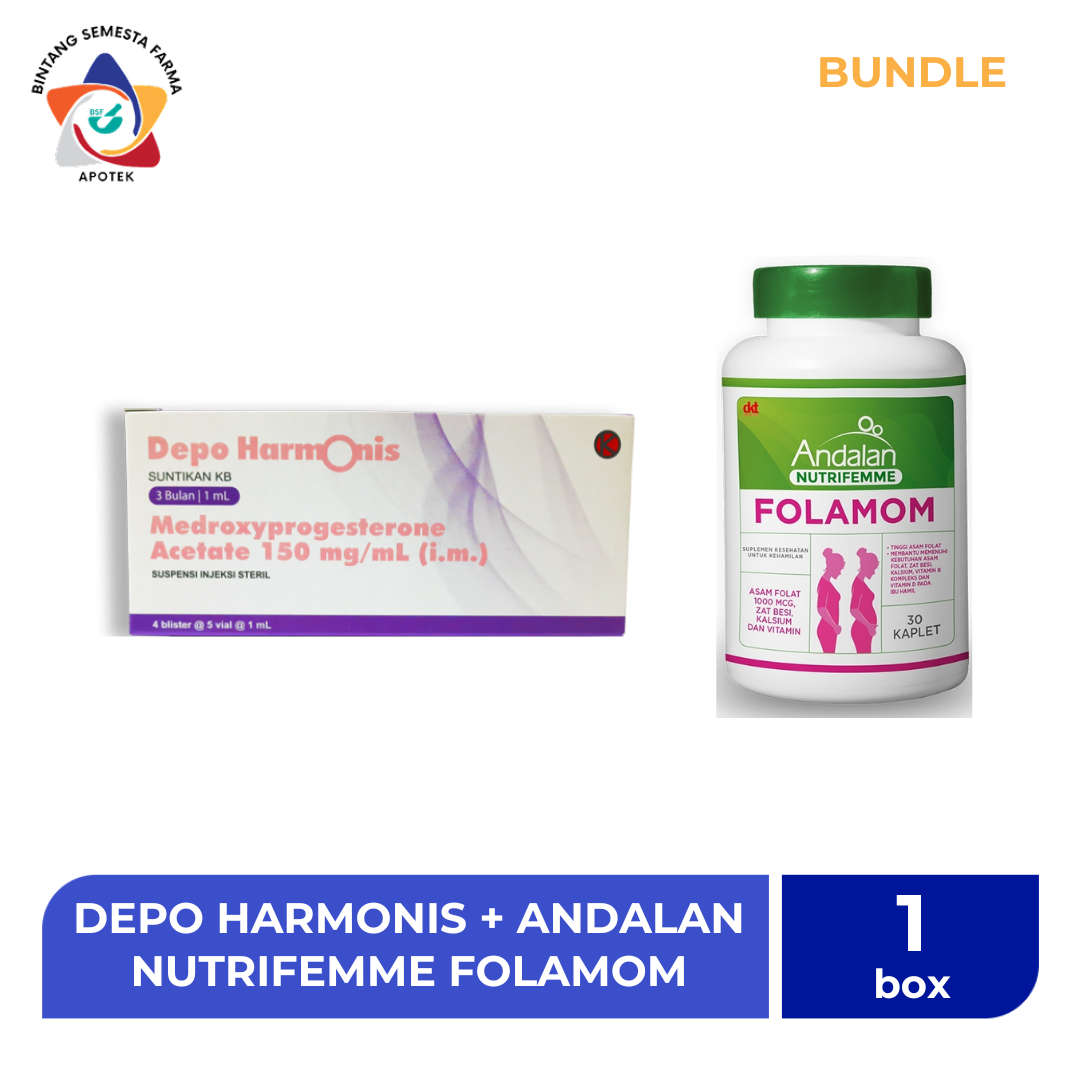 DEPO HARMONIS + ANDALAN NUTRIFEMME FOLAMOM