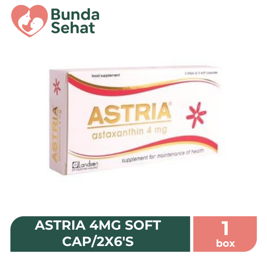 ASTRIA 4MG SOFT CAP/2X6'S