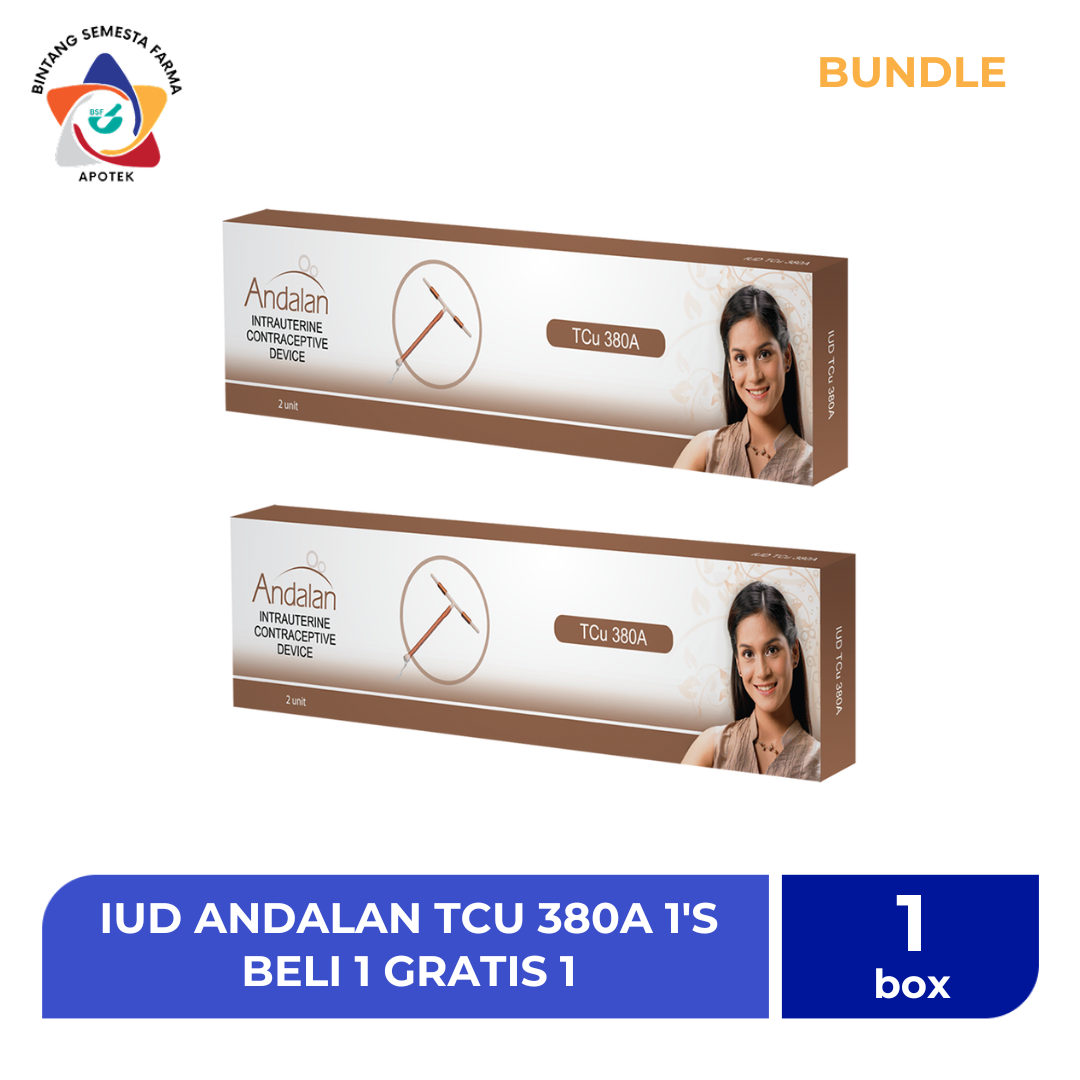 BELI 1 GRATIS 1 IUD ANDALAN TCU 380A 1'S