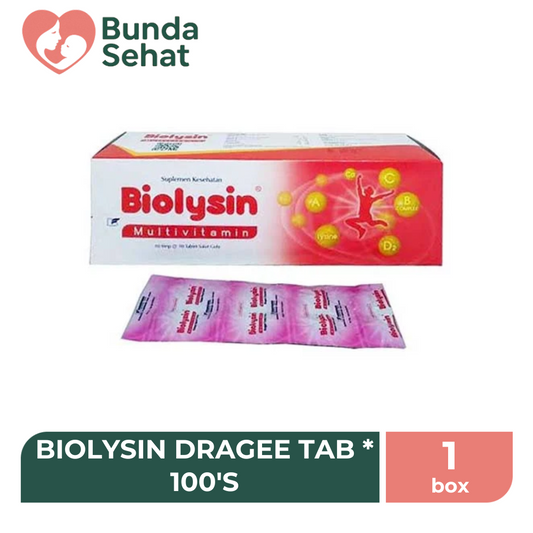 BIOLYSIN DRAGEE TAB * 100'S