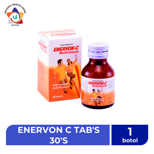 ENERVON C  TAB'S BOT * 30'S