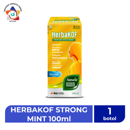 HERBAKOF STRONG MINT 100ml