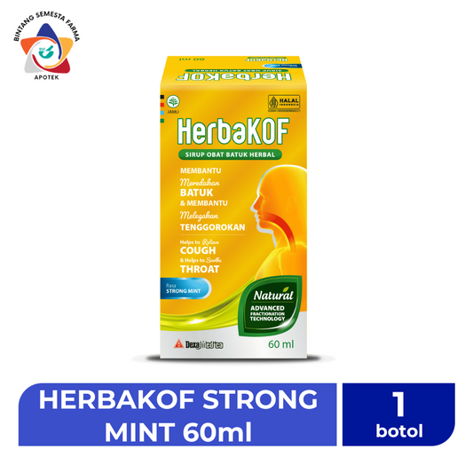 HERBAKOF STRONG MINT 60ml
