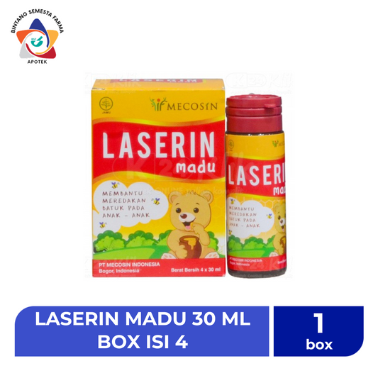 LASERIN MADU 30 ML BOX ISI 4