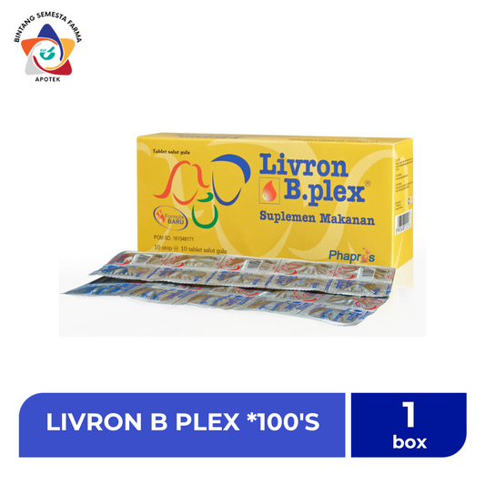 LIVRON B PLEX *100'S