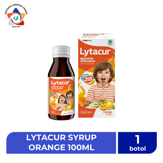 LYTACUR SYRUP ORANGE 100ML
