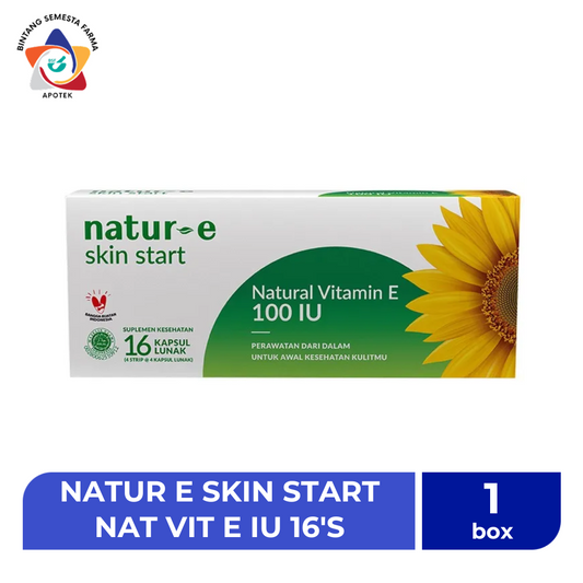 NATUR E SKIN START NAT VIT E IU 16'S