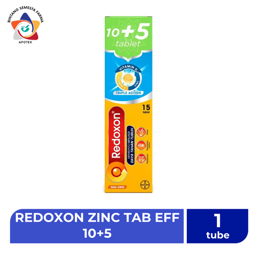 REDOXON ZINC TAB EFF 10+5