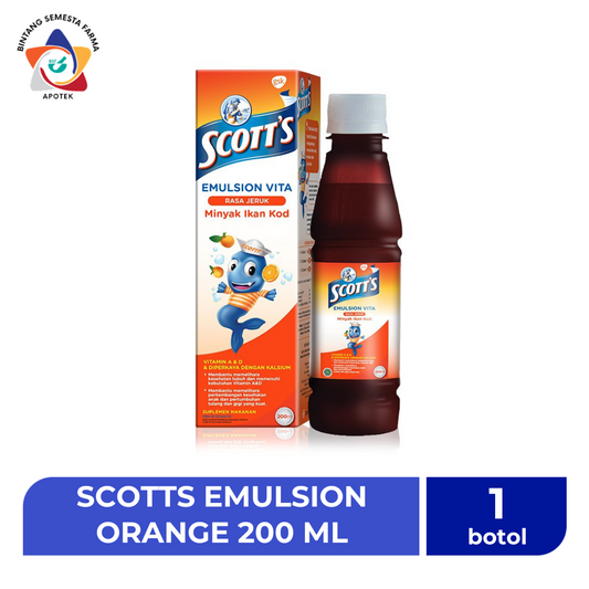 SCOTTS EMULSION ORANGE 200 ML