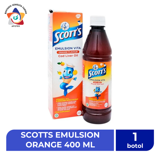 SCOTTS EMULSION ORANGE 400 ML
