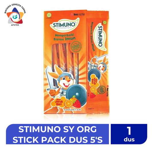 STIMUNO SY ORG STICK PACK DUS 5'S
