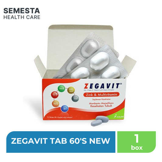ZEGAVIT TAB 60'S NEW