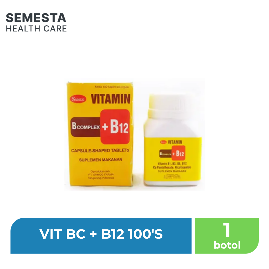VIT BC + B12 100'S