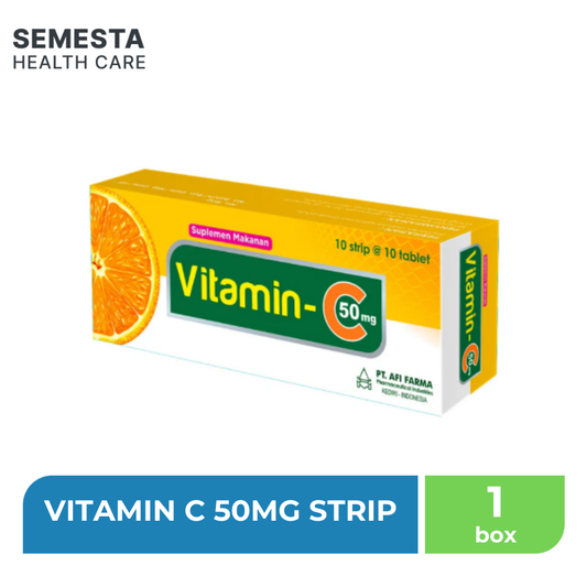 VITAMIN C 50MG STRIP