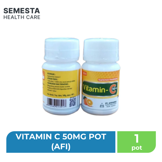 VITAMIN C 50MG POT (AFI)