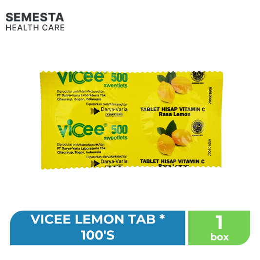 VICEE LEMON TAB * 100'S