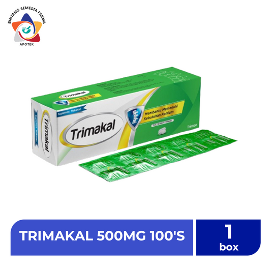 TRIMAKAL 500MG 100'S