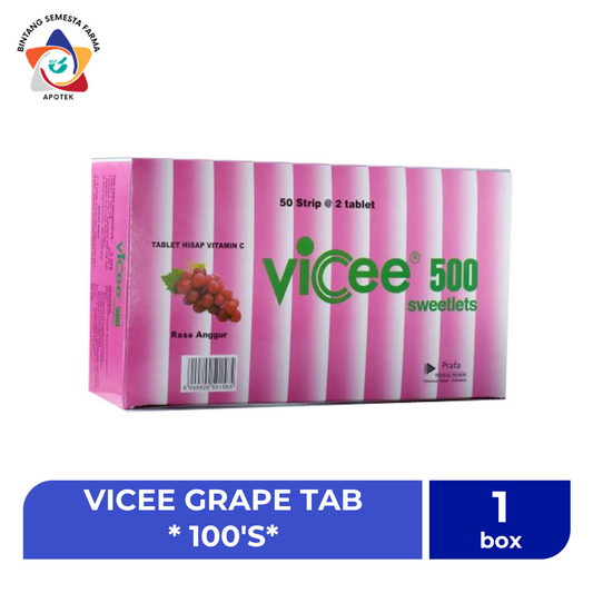 VICEE GRAPE TAB * 100'S*