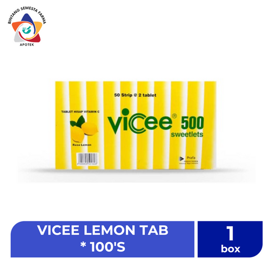 VICEE LEMON TAB * 100'S