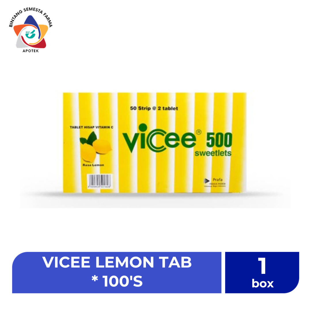 VICEE LEMON TAB * 100'S