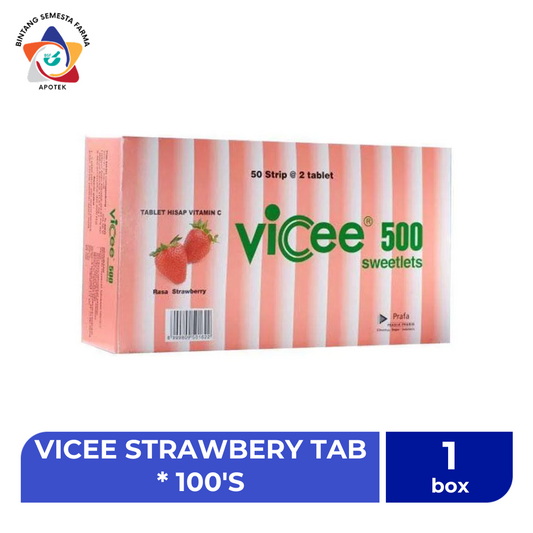 VICEE STRAWBERY TAB * 100'S