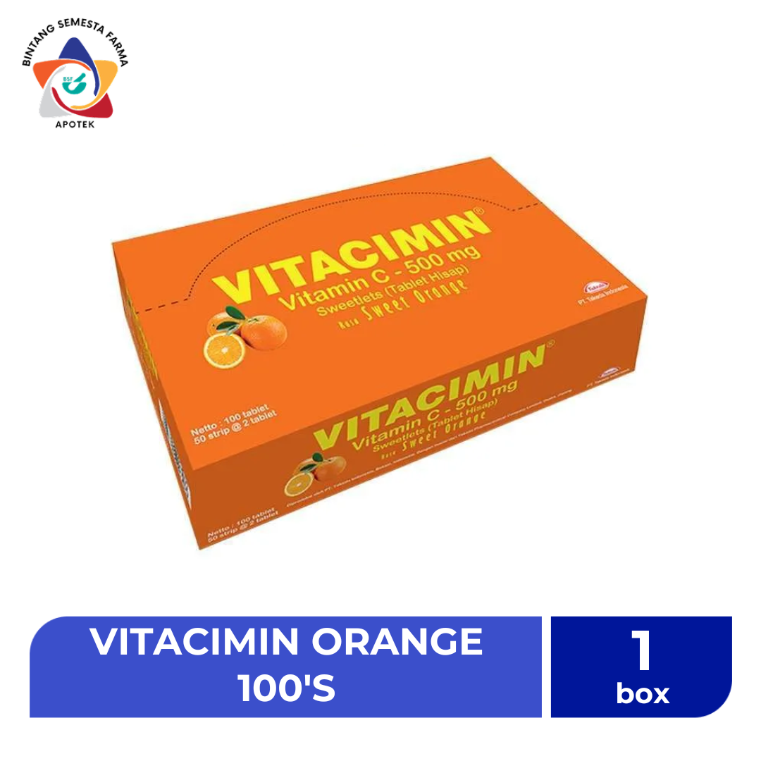VITACIMIN ORANGE 100'S