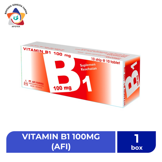 VITAMIN B1 100MG (AFI)