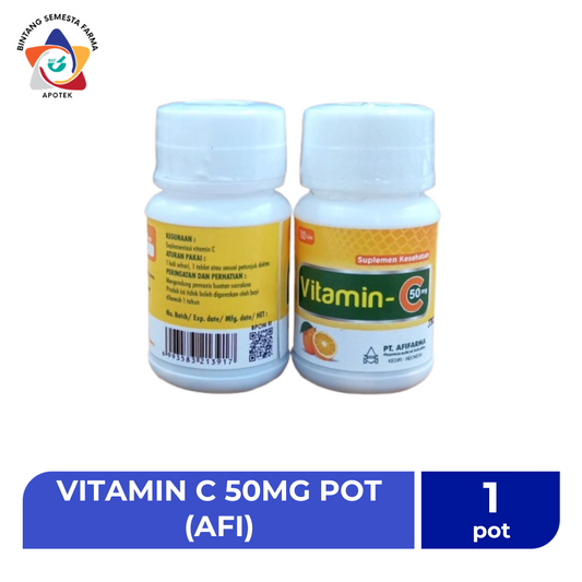 VITAMIN C 50MG POT (AFI)