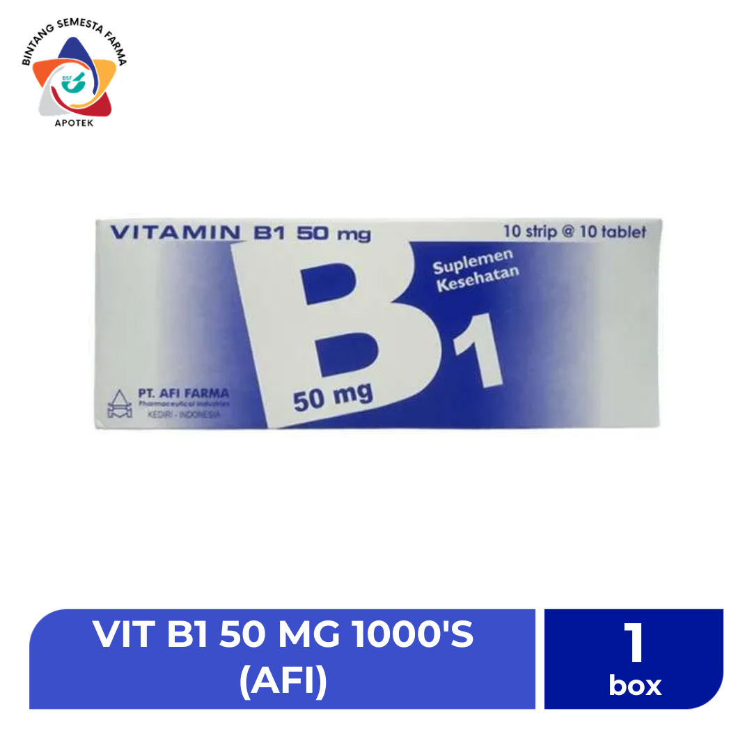 VIT B1 50 MG 1000'S (AFI)