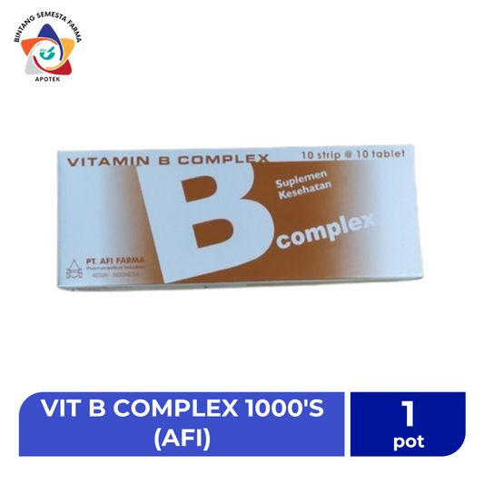 VIT B COMPLEX 1000'S (AFI)
