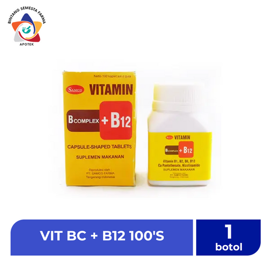VIT BC + B12 100'S