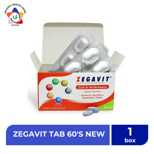 ZEGAVIT TAB 60'S NEW